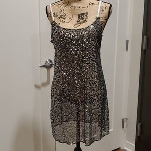 Free People Sequin slip